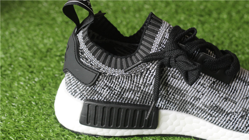 Adidas NMD R1 Primeknit Grey Black Mottled